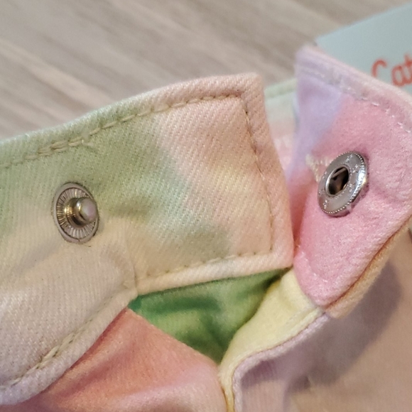 Cat & Jack Girls Tie dye Shorts. New - Picture 4 of 7